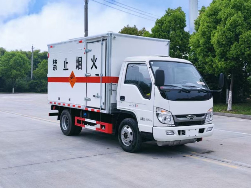 福田時代小卡3.1/3.3/3.68米(藍(lán)牌)1類國六爆破器材運輸車